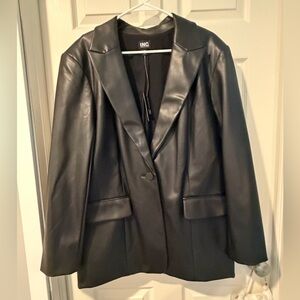 Women’s Leather Jacket / Blazer XXL NWT